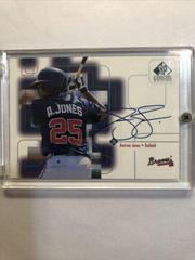 Andruw Jones #AJ Baseball Cards 1999 SP Signature Autographs Prices
