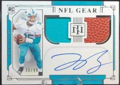 Lynn Bowden Jr. [Patch Autograph Green Jersey Number] #190 Football Cards 2020 Panini National Treasures Prices