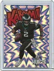 Jalen Hurts #K16 Football Cards 2021 Panini Absolute Kaboom Prices