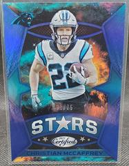 Christian McCaffrey [Blue] Football Cards 2021 Panini Certified Stars Prices