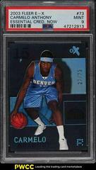 Carmelo Anthony [Now] Basketball Cards 2003 Fleer E-X Prices