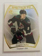 Clayton Keller Hockey Cards 2021 SP Authentic Spectrum FX Prices