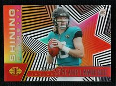 Trevor Lawrence [Red] #SS-11 Football Cards 2021 Panini Illusions Shining Stars Prices