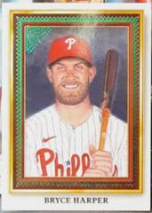 Bryce Harper [Green] Baseball Cards 2022 Topps Gallery Portrait Prices