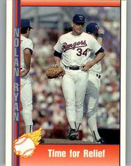 Time for Relief Baseball Cards 1991 Pacific Nolan Ryan Prices