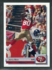 Jerry Rice #G46 Football Cards 1992 Upper Deck Gold Prices