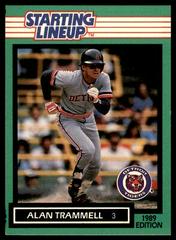 Alan Trammell Baseball Cards 1989 Kenner Starting Lineup Prices