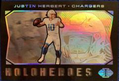 Justin Herbert #HHJH-2 Football Cards 2021 Panini Illusions HoloHeroes Prices
