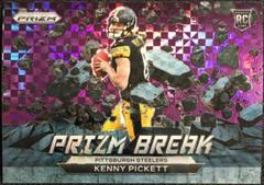 Kenny Pickett [Purple Power] Football Cards 2022 Panini Prizm Break Prices