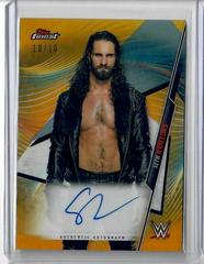 Seth Rollins [Gold] Wrestling Cards 2020 Topps WWE Finest Autographs Prices