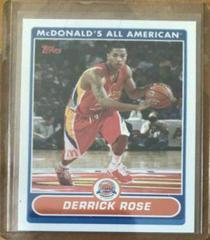 Derrick Rose #DR Basketball Cards 2007 Topps McDonald's All American Prices
