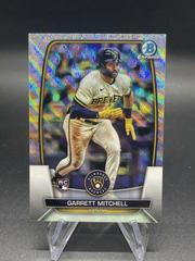 Garrett Mitchell [Wave] #3 Baseball Cards 2023 Bowman Chrome Prices