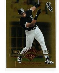 Frank Thomas #107 Baseball Cards 1997 Leaf Fractal Matrix Prices