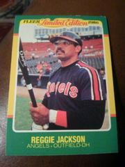 Reggie Jackson #26 Baseball Cards 1986 Fleer Limited Edition Prices