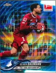 Oliver Baumann [Blue Wave Refractor] Soccer Cards 2018 Topps Chrome Bundesliga Prices