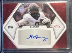 A. T. Perry [Red] Football Cards 2023 Sage Autographs Prices
