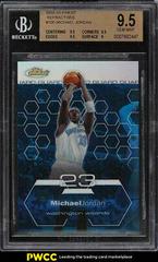 Michael Jordan [Refractor] #100 Basketball Cards 2002 Finest Prices