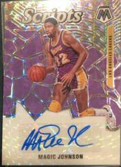 Magic Johnson #SC-MJN Basketball Cards 2019 Panini Mosaic Scripts Prices