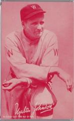 Walter Johnson Baseball Cards 1980 Hall of Fame Exhibits Prices