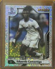Eduardo Camavinga [Speckle] Soccer Cards 2021 Topps Merlin Chrome UEFA Prices