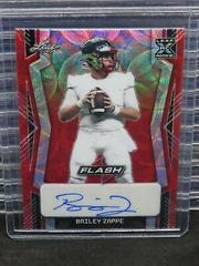 Bailey Zappe [Kaleidoscope Red] Football Cards 2022 Leaf Flash Autographs Prices