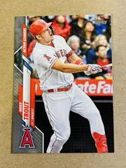 Mike Trout [Black] #U-243 Baseball Cards 2020 Topps Update Prices