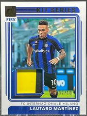 Lautaro Martinez [Gold] #KS-LMA Soccer Cards 2022 Panini Donruss Kit Series Prices
