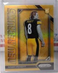 Kenny Pickett [Gold] #NR-1 Football Cards 2022 Panini Prizm New Recruits Prices