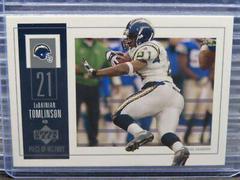 LaDainian Tomlinson #82 Football Cards 2002 Upper Deck Piece of History Prices