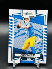 Justin Herbert [Green] #1 Football Cards 2023 Panini Absolute Prices