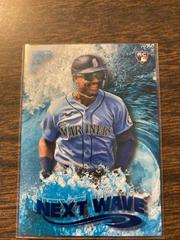 Julio Rodriguez [Blue] #NW-23 Baseball Cards 2022 Topps Gallery Next Wave Prices