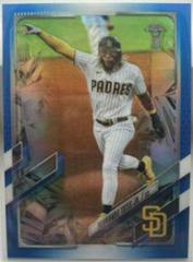 Fernando Tatis Jr. [Blue Refractor] #1 Baseball Cards 2021 Topps Chrome Ben Baller Prices