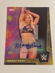 Mandy Rose [Gold Autograph] #16 Wrestling Cards 2018 Topps WWE Women's Division Prices