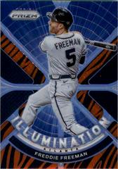 Freddie Freeman [Tiger Stripes Prizm] #IL-9 Baseball Cards 2021 Panini Prizm Illumination Prices