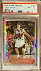 Steve Nash [Refractor] #182 Basketball Cards 1996 Topps Chrome Prices