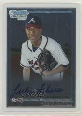 Julio Teheran [Autograph] Baseball Cards 2010 Bowman Chrome Prospects Prices