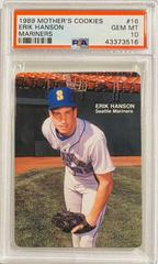 Erik Hanson Baseball Cards 1989 Mother's Cookies Mariners Prices