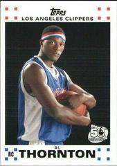 Al Thornton Basketball Cards 2007 Topps Rookie Card Prices
