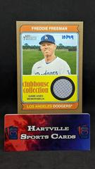 Freddie Freeman [Gold] #CCR-FF Baseball Cards 2023 Topps Heritage Clubhouse Collection Relics Prices