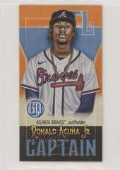 Ronald Acuna Jr. Baseball Cards 2021 Topps Gypsy Queen Captains Minis Prices
