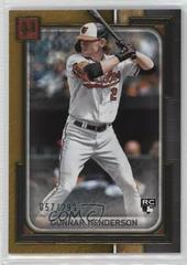 Gunnar Henderson [Gold] #34 Baseball Cards 2023 Topps Museum Collection Prices
