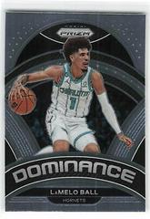 LaMelo Ball #22 Basketball Cards 2022 Panini Prizm Dominance Prices