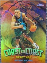 Grant Hill [Refractor] Basketball Cards 1998 Topps Chrome Coast to Coast Prices