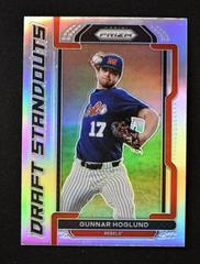 Gunnar Hoglund [Silver Prizm] #DS-GH Baseball Cards 2021 Panini Prizm Draft Picks Standouts Prices