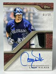 Larry Walker Baseball Cards 2024 Topps Reverence Autograph Patch Prices