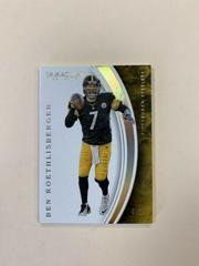 Ben Roethlisberger [Gold] #39 Football Cards 2016 Panini Immaculate Prices