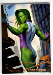 She-Hulk [Orange Foil] #33 Marvel 2022 Masterpieces Prices