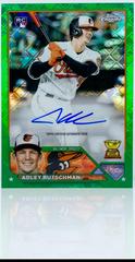 Adley Rutschman [Green] #RCA-AR Baseball Cards 2023 Topps Chrome Logofractor Autograph Prices