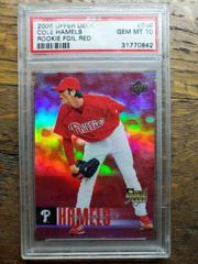 Cole Hamels [Rookie Foil Red] #946 Baseball Cards 2006 Upper Deck Prices