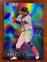 Ronald Acuna Jr. Baseball Cards 2022 Panini Capstone Blue Steel Prices